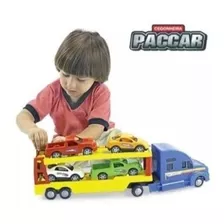 Caminhão Cegonha Com 4 Carros Cegonheira Paccar - Xplast