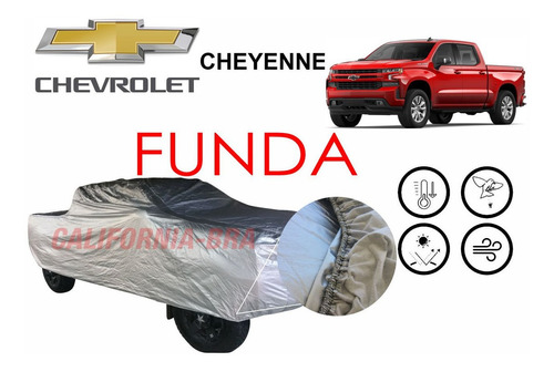 Funda Cubierta Lona Cubre Chevrolet Para Cheyenne Zr2 2024 Foto 2
