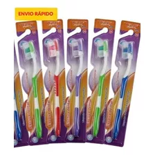 Kit 03 Escovas De Dentes Goal Adulto E Kids Com Bichinhos.