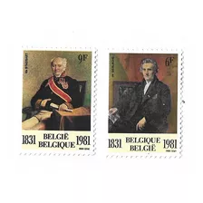 Belgica 1981 Aniversario Del Parlamento Serie Mint 2000/01 