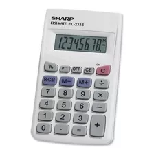 Sharp Electronics Calculadora De Bolsillo De 8 dígitos, 2  