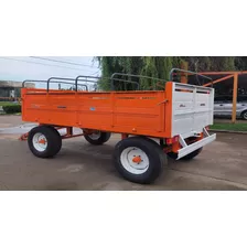 Acoplado 3.5 Mts Carro Trailer Carga Vantren Playo Barandas