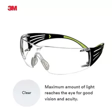 Lentes De Seguridad 3m Securefit Claros 400-series Sf401af