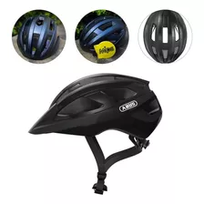 Capacete Abus Macator Mips Bike Ciclismo Masculino Feminino Cor Preto Tamanho M