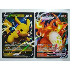 Carta Pokémon Gigante Jumbo Original Charizard Pikachu 14x19