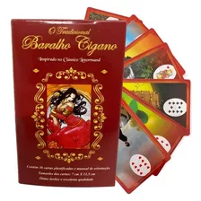 Jogo De Cartas E Baralho Lenormand 36 Cartas E Manual 