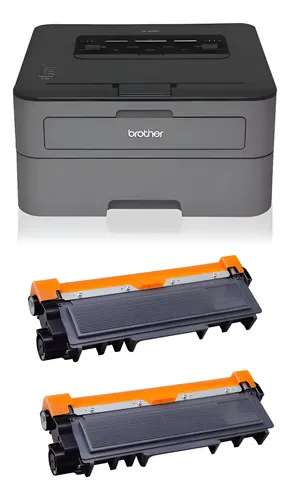 Impresora Brother Hl-L2320D Dúplex + 2 Toner Extra Tn-2370