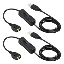 Riitop Cable De Interruptor Usb De Encendido/apagado [3 M, P