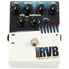 Pedal Tech 21 Analog Reverb Emulator Rpara Guitarra O Bajo