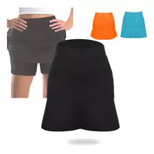 Falda Pantalón Deportiva De Fitness Corto Tenis Ropa Mujer