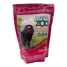 Ração Pequenos Primatas Onívoros Mega Zoo Extrusada 600g