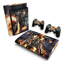 Skin Para Ps3 Super Slim Adesivo - Modelo 196