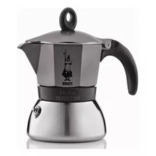 Cafeteira Bialetti Moka Induction Italiana Expresso 3 Xicara Cor Cinza 110v/220v