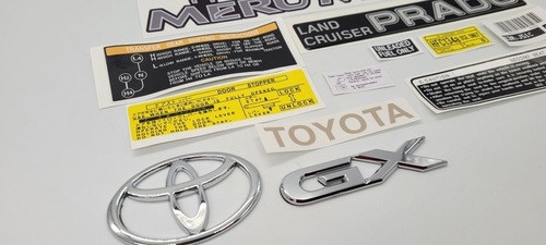 Toyota Land Cruiser Prado Meru Calcomanias Y Emblemas  Foto 3