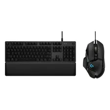 Kit Teclado Y Mouse Logitech G513 Carbon G502 Hero Mecánico