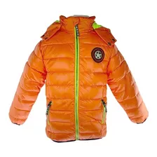 Jaqueta De Nylon Puffer Infantil Masculina Tamanho Único