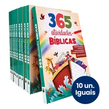 Kit 10 Livros 365 Atividades Bíblicas | Melhor Preço