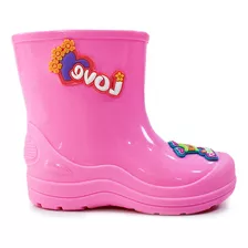 Bota De Lluvia Niño Niña Impermeable C725 Eva Moda H&r Color