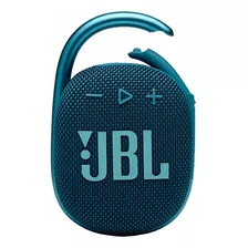 Caixinha De Som Portátil Bluetooth Ip67 Jbl Clip 4 Azul