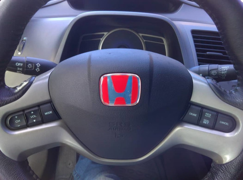 Emblema En Resina Para Volante Honda Civic Lx, Lxs Etc. 