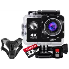 Camera Sport 4k Controle Wifi Prova Dágua + 32gb + Capacete