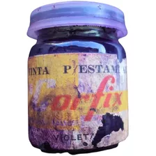 Embalagem Antiga Tinta Para Estampar Corfix - Vidro -d I