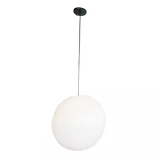 Colgante Globo Esfera Pvc Opal 40 Cm Deco Apto Led E-27 