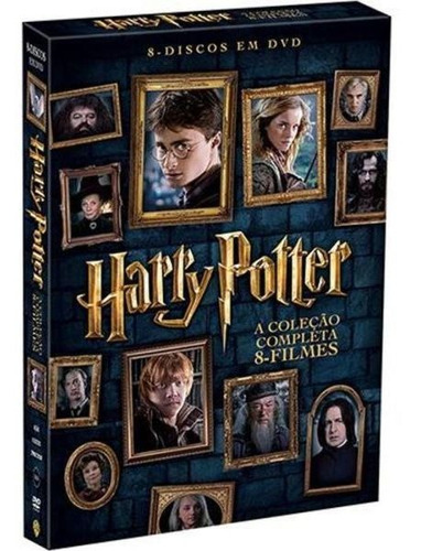 Dvd Harry Potter Coleção Completa (retratos)