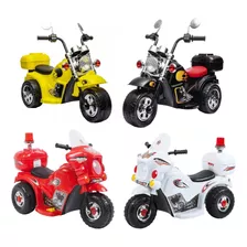 Mini Moto Elétrica Triciclo Infantil Tipo Harley Bivolt!