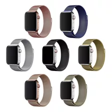  Kit Pulseira Metal 2x Para Smartwatch