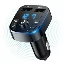 Adaptador Cargador Usb Bluetooth Radio Fm Manos Libres Auto