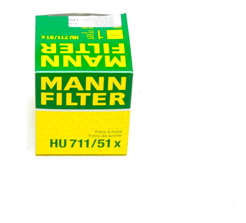 Filtro Aceite Hu711/51x Peugeot 206 1.4xr 00 1.6 Mann Filter Foto 2