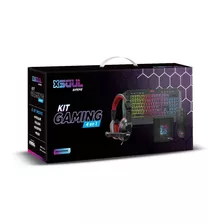 Kit Combo Gamer Teclado Mouse + Auricular + Pad Dia Del Niño
