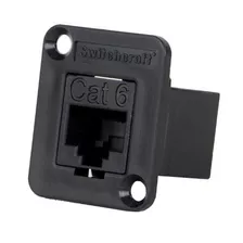 Switchcraft Ehrj45p6 Rj45 Cat6 Feedthru Jack Unshielded