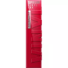 Labial Líquido Maybelline New York Superstay Vinyl Ink Acabado Vinilo Color Wicked