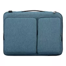 Bolsa Executiva Para Notebook Impermeavel Cor Azul