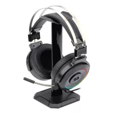 Fone De Ouvido Over-ear Gamer Redragon Chroma Lamia 2 Black 