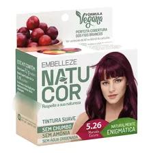 Tinta De Cabelo Natucor Individual Marsala Escuro 5.26 Enigm