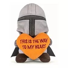 Star Wars Juguete Mandaloriano De Peluche Chirriador De 6