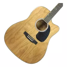 Guitarra Electroacustica Washburn Wa47ce Natural 