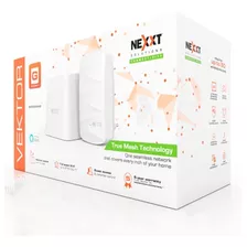 Vektorg2400-ac 2 Pack Sistema Mesh Gigabit Dual Banda Nexxt 