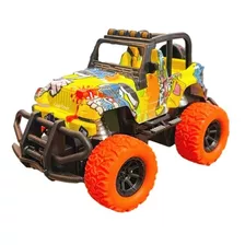 Carrinho De Controle Remoto Infantil Jeep Grafite Colorido
