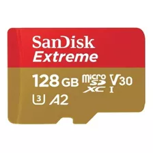 Cartão De Memória Sandisk Sdsqxa1-128g-gn6ma Extreme 128g