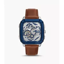 Reloj Fossil Cuero Para Hombre Bq2571 Automático