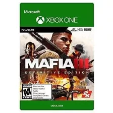 Mafia 3 Iii Definitive Edition Codigo 25 Digitos Global One