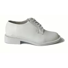 Zapatos Blancos Tipo Militar