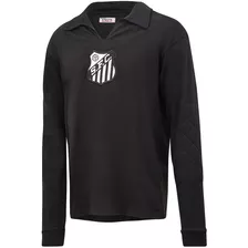 Camisa De Goleiro Retrô Santos Manga Longa 62/63 Masculina