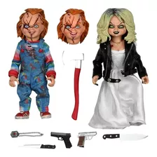 Chucky & Tiffany 2pk Figura Neca Bride Of Chucky