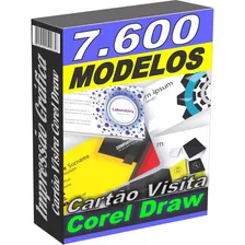 Artes Cartões Visita 7.600 Modelos Editáveis No Corel Draw