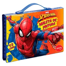 Maleta Para Colorir Homem Aranha Retangular Sortido Molin